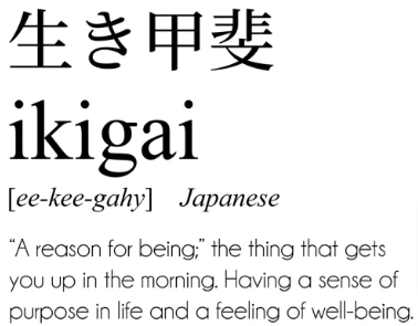 ikigai translation japanese word Google zoeken